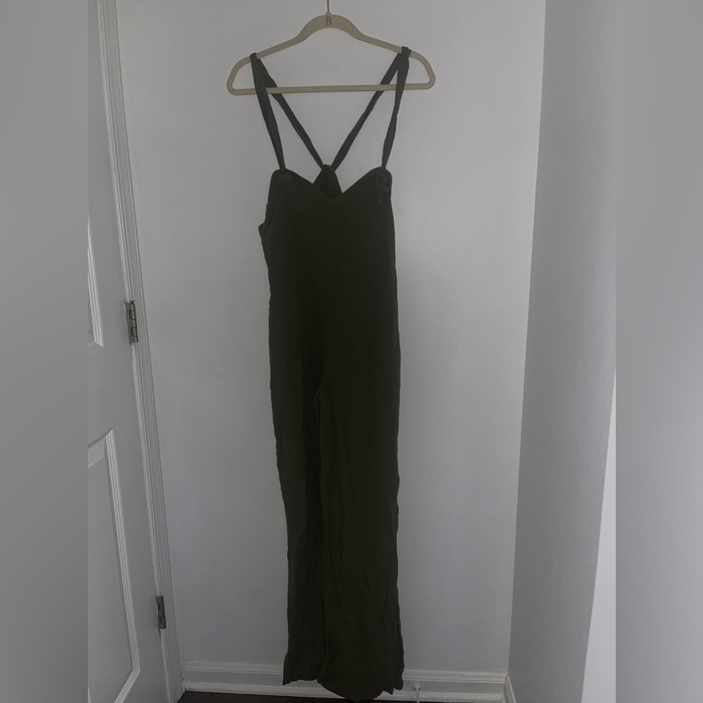 Olive Green Jumpsuit